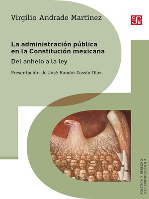 cover image of La administración pública en la Constitución mexicana